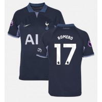 Muški Nogometni Dres Tottenham Hotspur Cristian Romero #17 Gostujuci 2023-24 Kratak Rukav